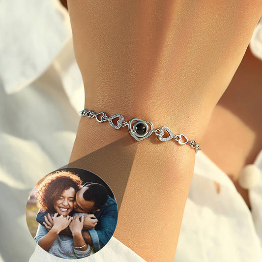 Personalized Photo Projection Bracelet