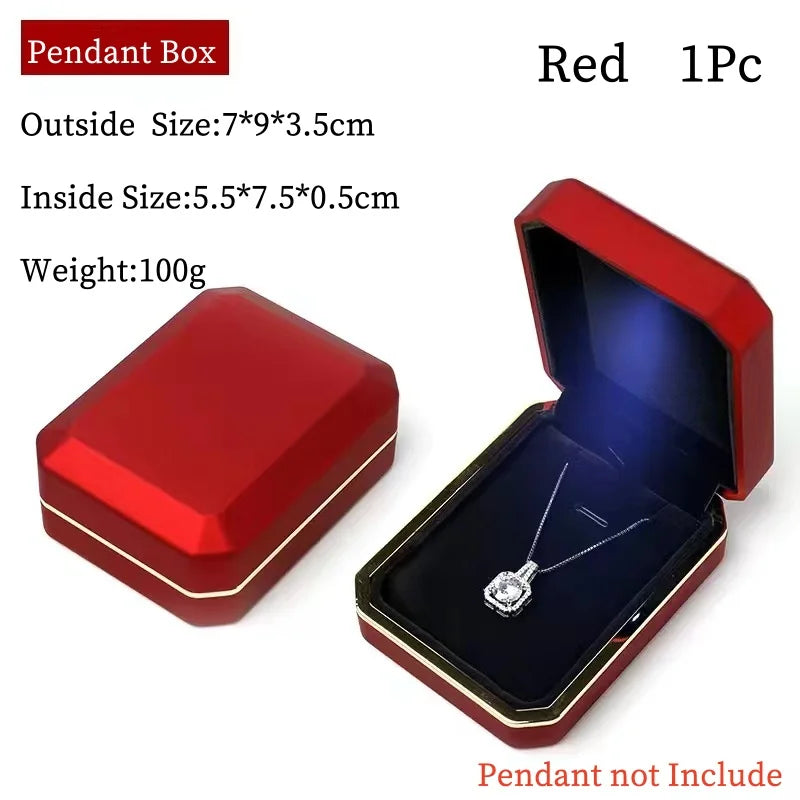 Pendant Necklace Jewelry Box